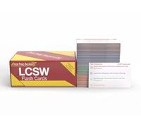 LCSW Clinical Exam Prep Flash Cards: ASWB Clinical Flashcard Study Guide 2023-2024 for the Licensed Clinical Social Work Exam [Full Color Cards]