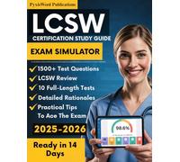 LCSW Study Guide: All-in-One LCSW Intensive Review with 1500+ Practice Questions (10 Full-Length Tests) to ace the ASWB Social Work Licensing Clinical Exam with Confidence | LCSW Exam Prep
