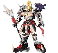LCTM Action Figure Robotica Modello Articolato con Snodi Mobili Modellino Trasformabile Kit di Montaggio Decorazione per Casa 15+ Anni B