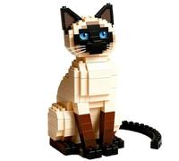 LCTM Gatto Animale Micro Mattoni Mini Kit di Costruzione Giocattolo 3D Blocchetti Assemblaggio Regalo Natale per Bambini e Adulti B
