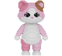 LCTM Gatto Animale Micro Mattoni Mini Kit di Costruzione Giocattolo 3D Blocchetti Assemblaggio Regalo Natale per Bambini e Adulti B