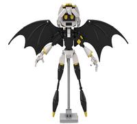 LCTM Halloween Pauraregali Alieni Sfilata di CarnevaleTerrore Festa in Maschera Taglia Unica Adulti con Palco Horror Gioco CompatibileBambini Set Blocchi da Costruzione Figure D'Azione A