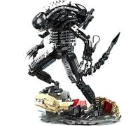LCTM Regali Horror Di Mostri Alieni Set Blocchida Costruzionedecorazione A Forma Teschio Con Pino Mobile Decorazione Per Halloween Feste Festa Spaventosafigure In Resina Giochi Ruolo E Guerra A