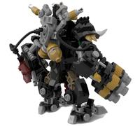 LCTM Robot Building Blocks Set Mecha Figure Kit Creative Technic Bricks Regalo per Adulti Ragazzi E Ragazze Blocchi GiocattoloTitan Game ActionFiguresdagiocattolo A
