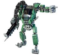 LCTM Robot Building Blocks Set Mecha Figure Kit Mattonicreativi Regalo per Adulti Bambini Ragazzi E Ragazzecostruzione Action Figure con Parti Articolate Creatore Regali di Pasqua A