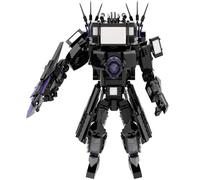 LCTM Skibidi Toilet Costruzione Titan Building Block Toy TV Man Scienziato Cameraman Speakerman Figure Giocattoli Modello Gioco Bambini Adulti Fan Action Ragazzi Ragazze Upgraded Fun Idea Regalo A
