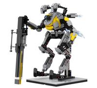 LCTM Titan Tribe Warrior Robot Transformation Block Set Adult City Warrior Justice Hero Soldier Mech Model Set Cool Creative Robot Toy Gift per Giovani e Bambini Ragazzi Giocattoli A