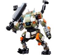 LCTM Titan Tribe Warrior Robot Transformation Block Set Adult City Warrior Justice Hero Soldier Mech Model Set Cool Creative Robot Toy Gift per Giovani e Bambini Ragazzi Giocattoli A