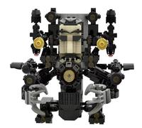 LCTM Toilette SkibidiHorrorToilet Mystery Mattoni Regalodi Compleanno A Sorpresa Modello Idee CollezioneEdificio Perbambini Adulti GiocattoloConScherzi Accessori Halloween Feste A