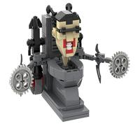 LCTM Toilette SkibidiHorrorToilet Mystery Mattoni Regalodi Compleanno A Sorpresa Modello Idee CollezioneEdificio Perbambini Adulti GiocattoloConScherzi Accessori Halloween Feste A