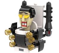 LCTM Toilette SkibidiHorrorToilet Mystery Mattoni Regalodi Compleanno A Sorpresa Modello Idee CollezioneEdificio Perbambini Adulti GiocattoloConScherzi Accessori Halloween Feste E