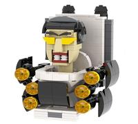 LCTM Toilette SkibidiHorrorToilet Mystery Mattoni Regalodi Compleanno A Sorpresa Modello Idee CollezioneEdificio Perbambini Adulti GiocattoloConScherzi Accessori Halloween Feste A