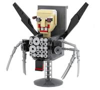LCTM Toilette SkibidiHorrorToilet Mystery Mattoni Regalodi Compleanno A Sorpresa Modello Idee CollezioneEdificio Perbambini Adulti GiocattoloConScherzi Accessori Halloween Feste A