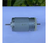 Lcuihong-Mini Motore dc RS-395. Doppio Albero DC. Il Motore, DC 6V 12V 18V 24V 11000RPM, Motore Elettrico di Coppia ad Alta velocità ad Alta velocità con Spazzola di Carbonio Pezzi di Ricambio Fai da