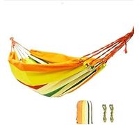 LCUVIMPEX Amaca da Campeggio Amaca 2 Persone 150x200 cm Multicolore(B)