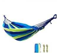 LCUVIMPEX Amaca da Campeggio Amaca 2 Persone 150x200 cm Multicolore(D)