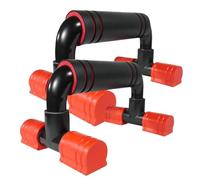 LCUVIMPEX Barre per Flessioni e Verticali, Push Up Bar Parallettes Nero