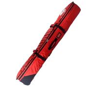 LCUVIMPEX Borsa per attrezzatura da sci, Snowboard Backpack Red Helmet Boot Winter Sports Travel Bag With Wheel Skiing Kit