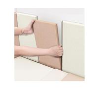 LCUVIMPEX Carta da Parati Effetto Mattoni 3D, Pannelli da Parete autoadesivi Multicolori 1-10 Pezzi for la testiera della Sala Giochi(Grey,1 PCS)