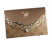 LCUVIMPEX Carte di invito nuziale, Inviti di nozze con decorazione a diamante multicolore, confezione da 50(Mixed Color)