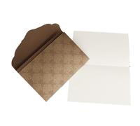 LCUVIMPEX Carte di invito nuziale, Inviti di nozze con decorazione a diamante multicolore, confezione da 50(Brown)