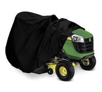 LCUVIMPEX Copertura Impermeabile per Tosaerba, Copertura for Tosaerba e Trattore for tagliaerba, Nera, Diverse Misure(M)