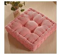 LCUVIMPEX Cuscino rialzo per poltrona, Cuscino rialzato for sedia da pranzo for seggiolino auto multicolore 38-48 cm 8-10 di spessore(Pink,43 * 43cm)