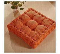 LCUVIMPEX Cuscino rialzo per poltrona, Cuscino rialzato for sedia da pranzo for seggiolino auto multicolore 38-48 cm 8-10 di spessore(Orange,43 * 43cm)