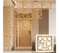 LCUVIMPEX Divisorio da Appendere, Hanging Hollow Room Divider Panel Natural 29x29cm 1 To 100 Pieces