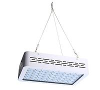 LCUVIMPEX Il LED Si Illumina, Lampada LED a Spettro Completo for la Coltivazione di Orchidee, Erbe aromatiche e idroponica da Interno, con Cavo di Alimentazione e Ganci for Appendere.