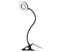LCUVIMPEX Il LED Si Illumina, Lampada LED for Coltivazione 10W 20W 27W Spettro Rosso Blu Collo di Cigno Regolabile Timer 3/6/12 Ore for Interni(10w)