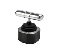 LCUVIMPEX Leva di comando industriale, Joystick a bilanciere monoasse 61T for veicoli elettrici con ritorno automatico a molla