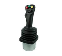 LCUVIMPEX Leva di comando industriale, Joystick industriale multiasse con maniglia Hall serie SMC82 for veicoli for macchinari da costruzione(485 Output,Left handed)