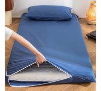 LCUVIMPEX Materassino pieghevole, Coprimaterasso Futon 100% cotone multicolore, misure multiple