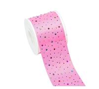 LCUVIMPEX Nastro da Regalo, Nastro Grosgrain Multicolore 75 mm x 5 Iarde Confezione da 14(Color12)