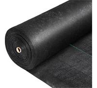 LCUVIMPEX per Tessere i Giardini, Membrana di Copertura del Terreno sottofondo - Soluzione for Il Controllo dell'erosione, drenaggio e la barriera Contro Le Erbacce(0.9x30m(3x100ft))