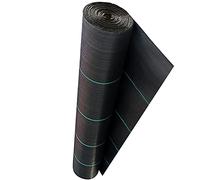 LCUVIMPEX per Tessere i Giardini, Tessuto Anti-Erbacce Resistente, Tappetino for Esterni, da Giardinaggio for Il Controllo delle Erbacce(1.2x45m/4x150ft)