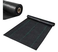 LCUVIMPEX per Tessere i Giardini, Tessuto geotessile for Copertura del Terreno da Giardino Barriera a Blocchi barriera paesaggistica(1.52 * 91m/5 * 300ft)