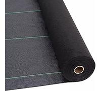 LCUVIMPEX per Tessere i Giardini, Tessuto geotessile for paesaggi ad Alta Resistenza, Copertura del Terreno permeabile all'Acqua(0.9x15m/3x50ft)