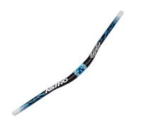 LCUVIMPEX Rondine progetta Una Bicicletta, Manubrio Swallow for MTB, Strada, BMX 31,8 mm Multicolore 680/720/780 mm(Blue,720mm)