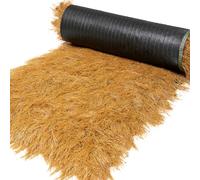 LCUVIMPEX Rotolo di Copertura Artificiale in Paglia Rotolo di Tetto in Erba Sintetica 1x(1-20) M(1x4m(39.4x157.5in))