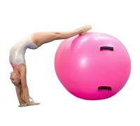 LCUVIMPEX Rullo Gonfiabile, Rullo for Salto All'Indietro for Ginnastica e Cheerleading, Rosa Blu, 600-1000 mm(Pink,Dia 2.6'/800mm)