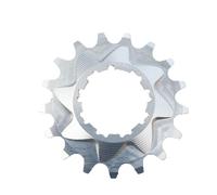 LCUVIMPEX Ruota Libera da Bicicletta a velocità Singola, Ruota Libera a velocità Singola 13T-21T MTB Cassetta Pignone Multicolore for Catena 8/9/10 velocità(Silver,19T)