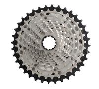LCUVIMPEX Ruota Libera da Bicicletta a velocità Singola, Volano for Cassetta Bici a 12 velocità 10-44T Argento Nero Compatibile con SRAM Red ETAP AXS(10~36T)