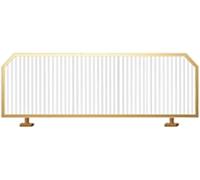 LCUVIMPEX Schermo divisorio in vetro, Pannelli divisori for recinzione bassa con piano di lavoro a mezza parete(B,50x70cm/19.68x27.55in)