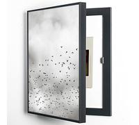 LCUVIMPEX Stampe Decorative per Soggiorno, Copertura del Quadro Elettrico for Pittura Decorativa della Scatola misuratore di Diverse Dimensioni(4,40 * 50cm)