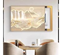 LCUVIMPEX Stampe Decorative per Soggiorno, Scatola di distribuzione Pittura Decorativa Multicolore Varie Dimensioni(3,W55*H45cm)