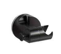 LCUVIMPEX Supporto Doccia a Parete, Supporto for soffione Doccia a Ventosa Regolabile for Bagno Multicolore 1-4 Pezzi(Black,3pcs)