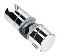 LCUVIMPEX Supporto Doccia a Parete, Supporto for soffione Doccia Regolabile, Argento, 1-2 Pezzi(1PC)