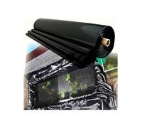 LCUVIMPEX Tappeti per stagni in HDPE, Il Rivestimento for laghetto in HDPE Nero è Disponibile in Diverse Dimensioni(10x10m)